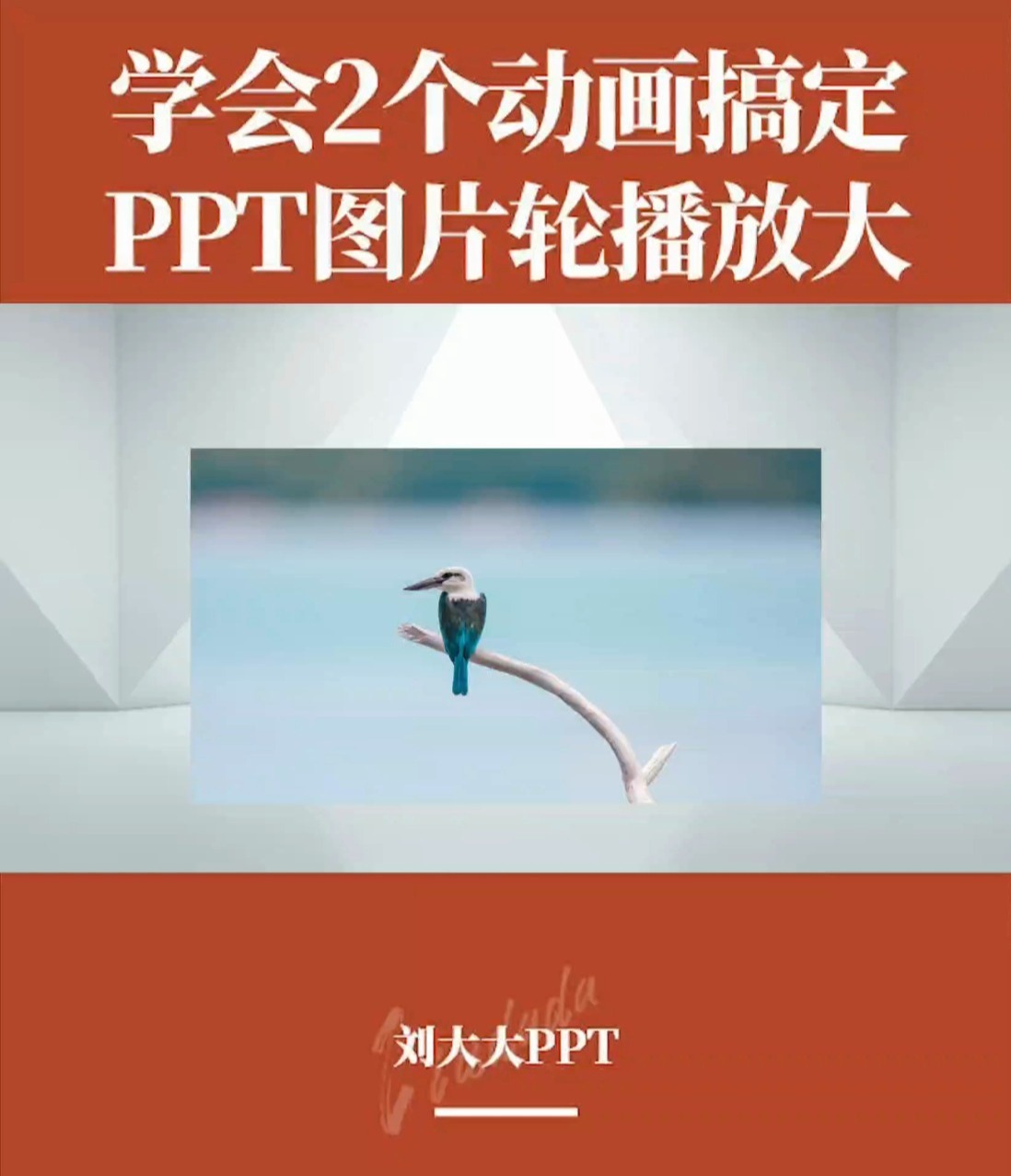ppt教程丨2个动画做出图片逐个放大展示效果