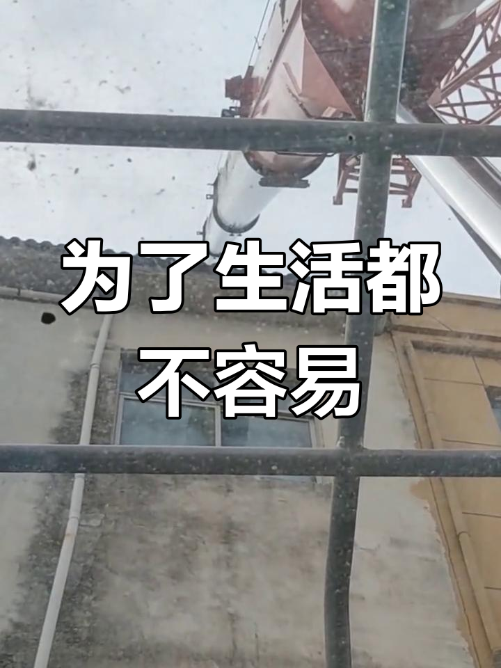 生活不易,每个人都在努力拼搏