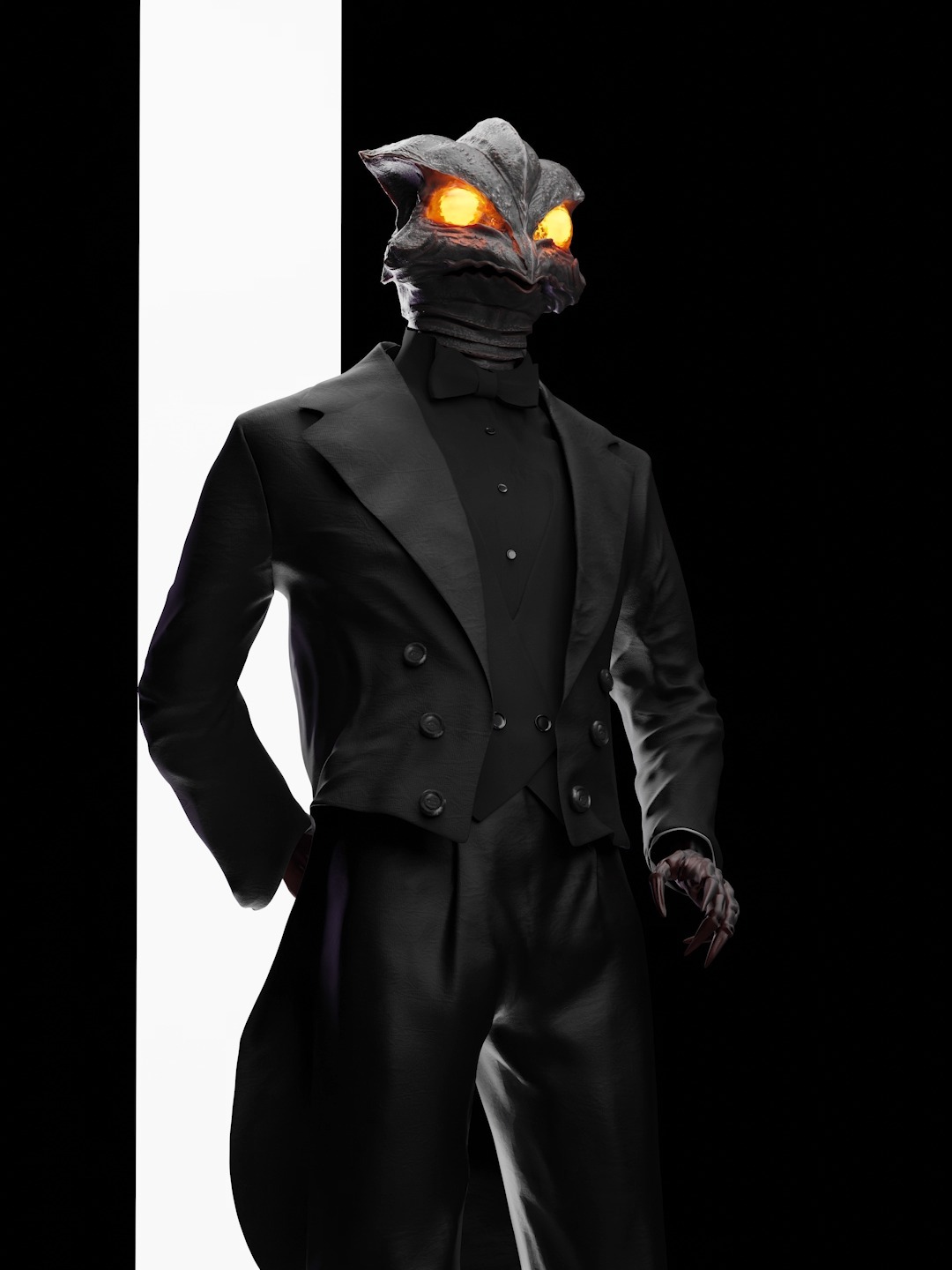 西装男爵|blender sp/cycles 迪迦!