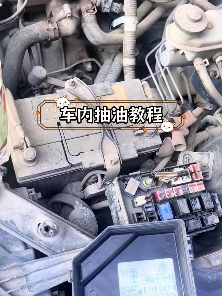 如何在车上抽油