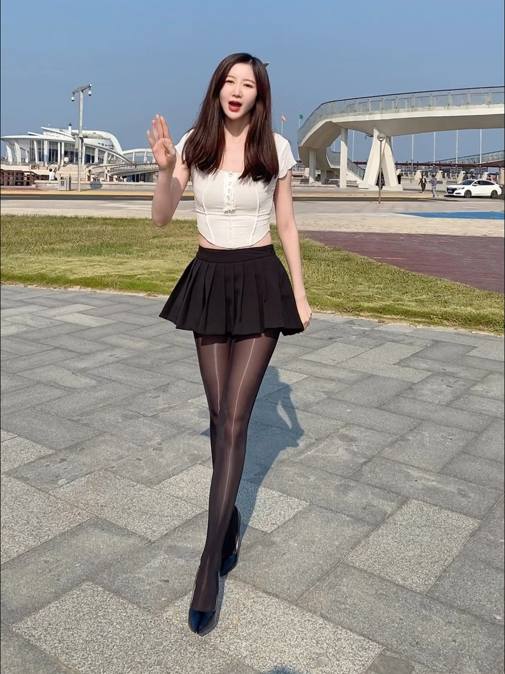 超美超美马油袜