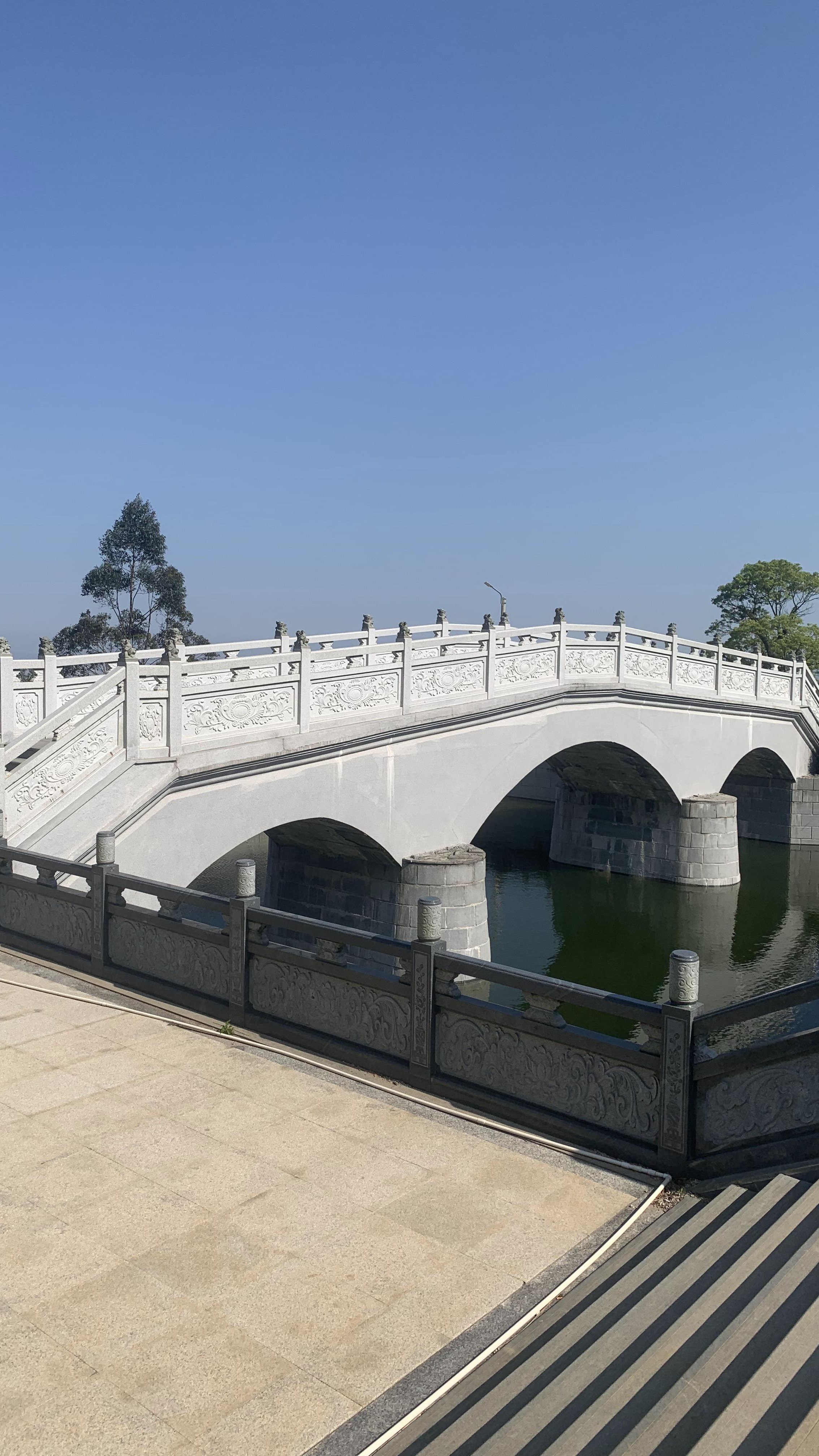 各种石雕栏杆 河堤石桥栏杆 景区石样板 雕刻精美