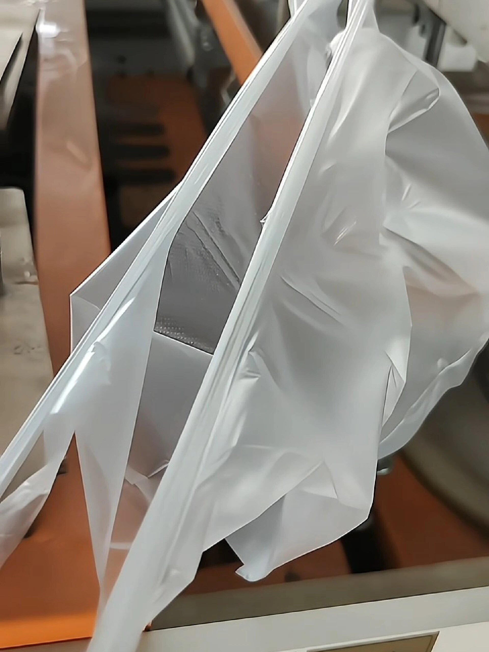 塑料袋生产实拍