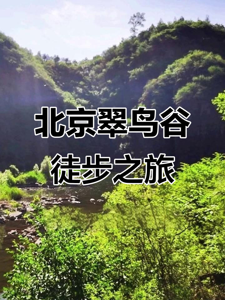 探秘北京延庆翠鸟谷,环线徒步感受原生态河谷魅力