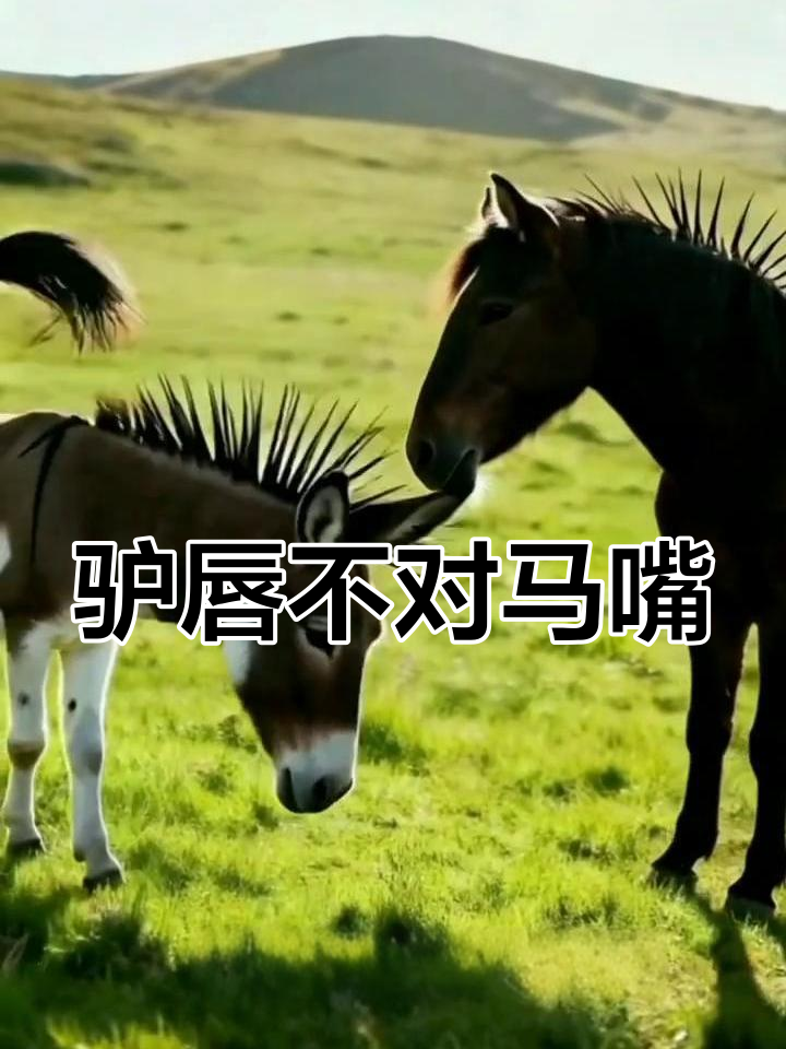 驴唇对不上马嘴,妈妈的话让人笑出声