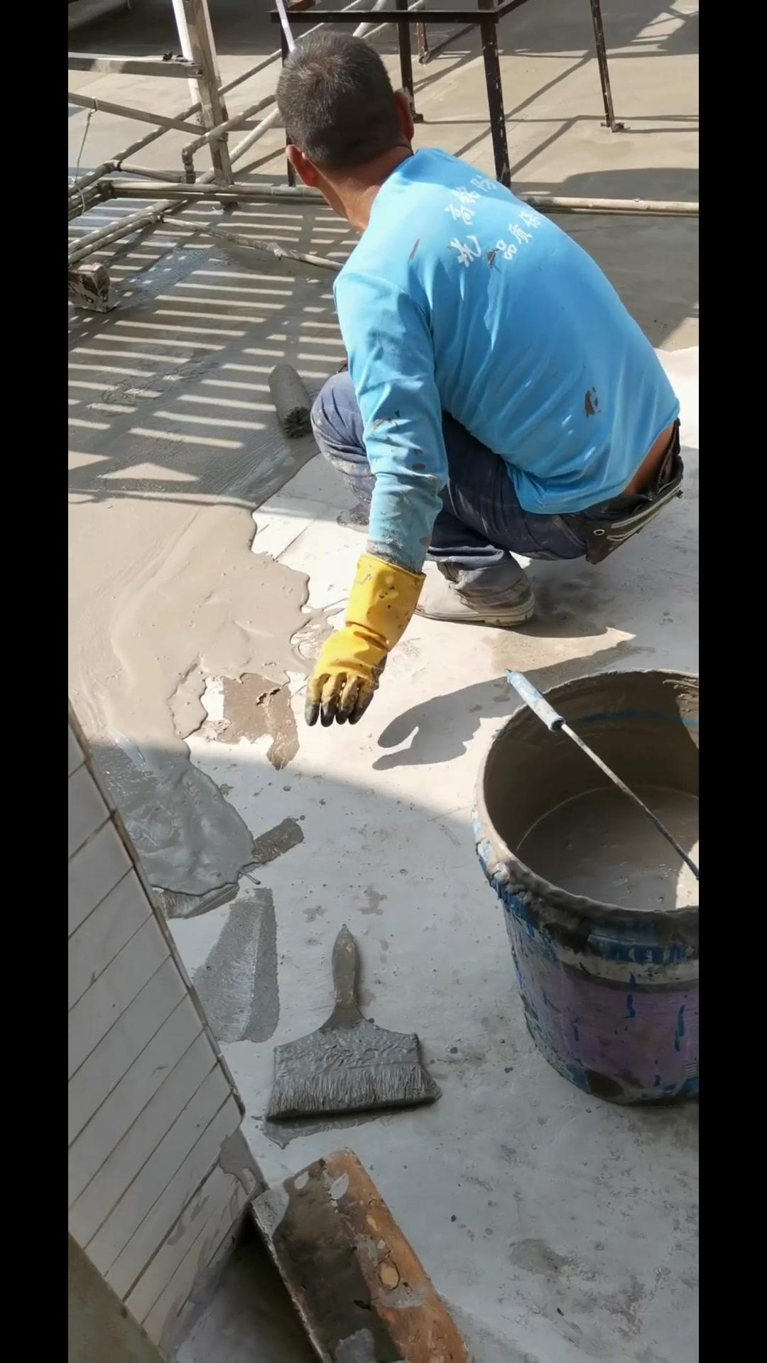 那就做涤纶防水,面上再涂两遍防水涂料效果更佳 专业防水施工 屋面