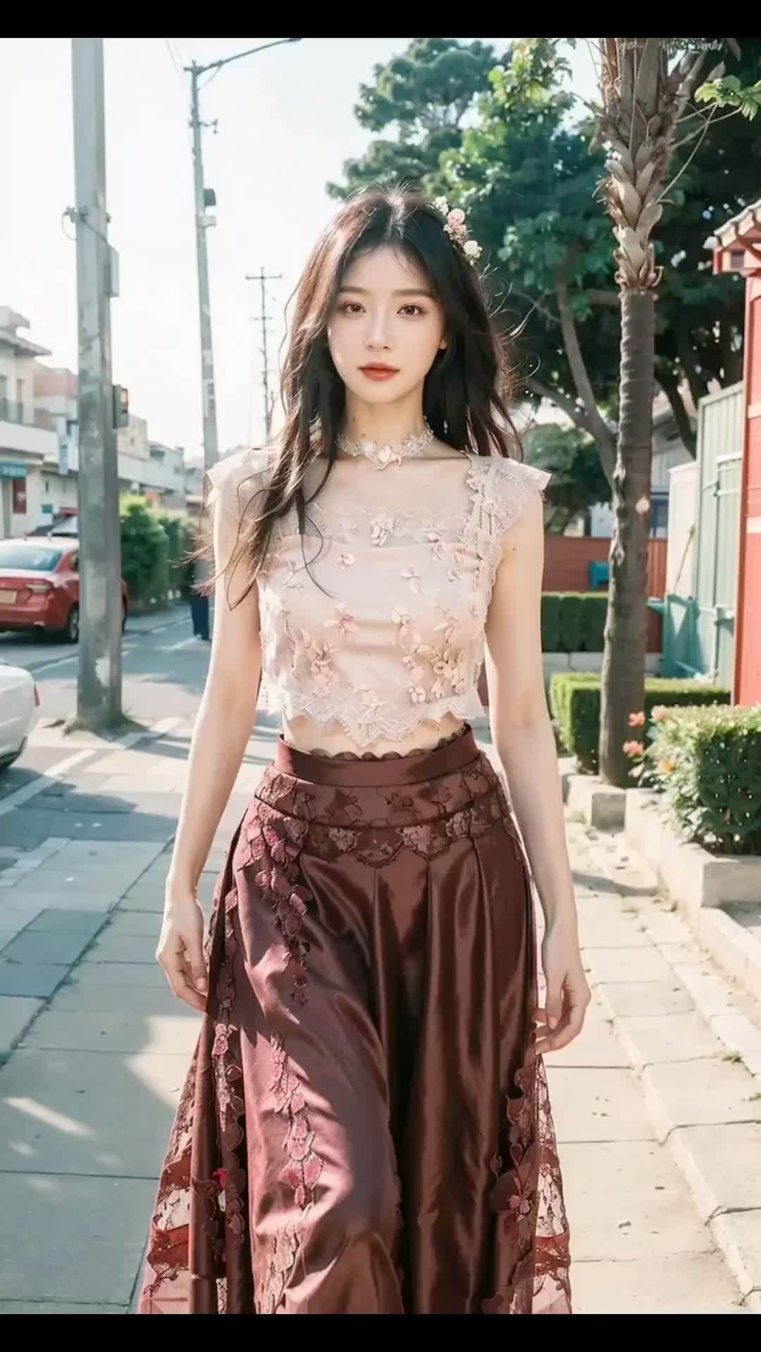 穿搭 优雅知性 拍照 温柔风 淑女范