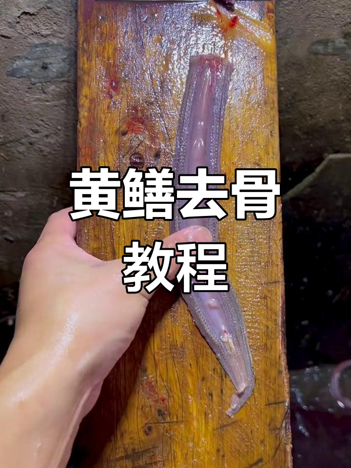杀鱼技巧大揭秘:黄鳝去骨全过程,轻松搞定!