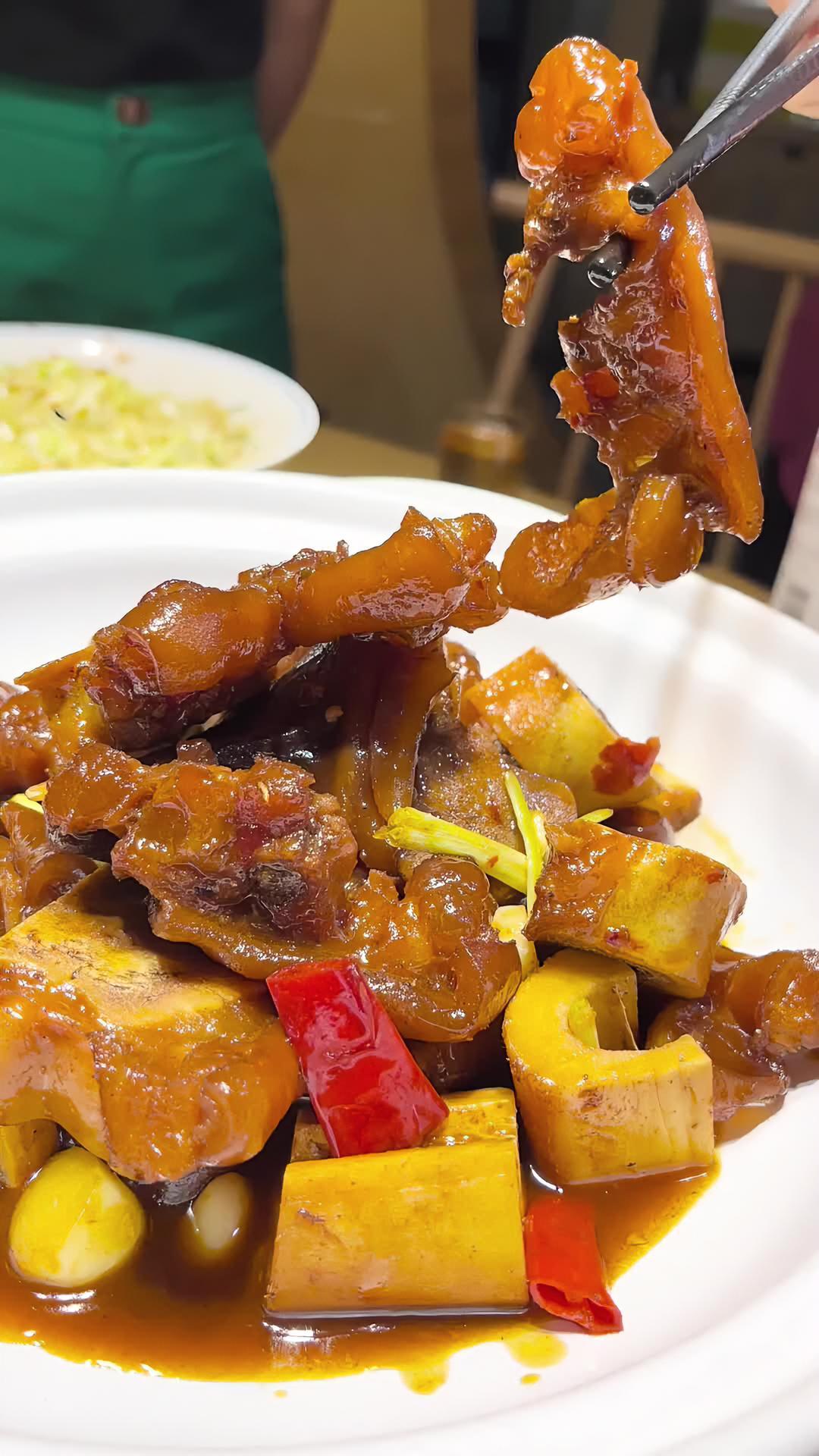 解密饭香了的香辣牛蹄 美食 美食教程 家常菜 抖音美食推荐官-度小视