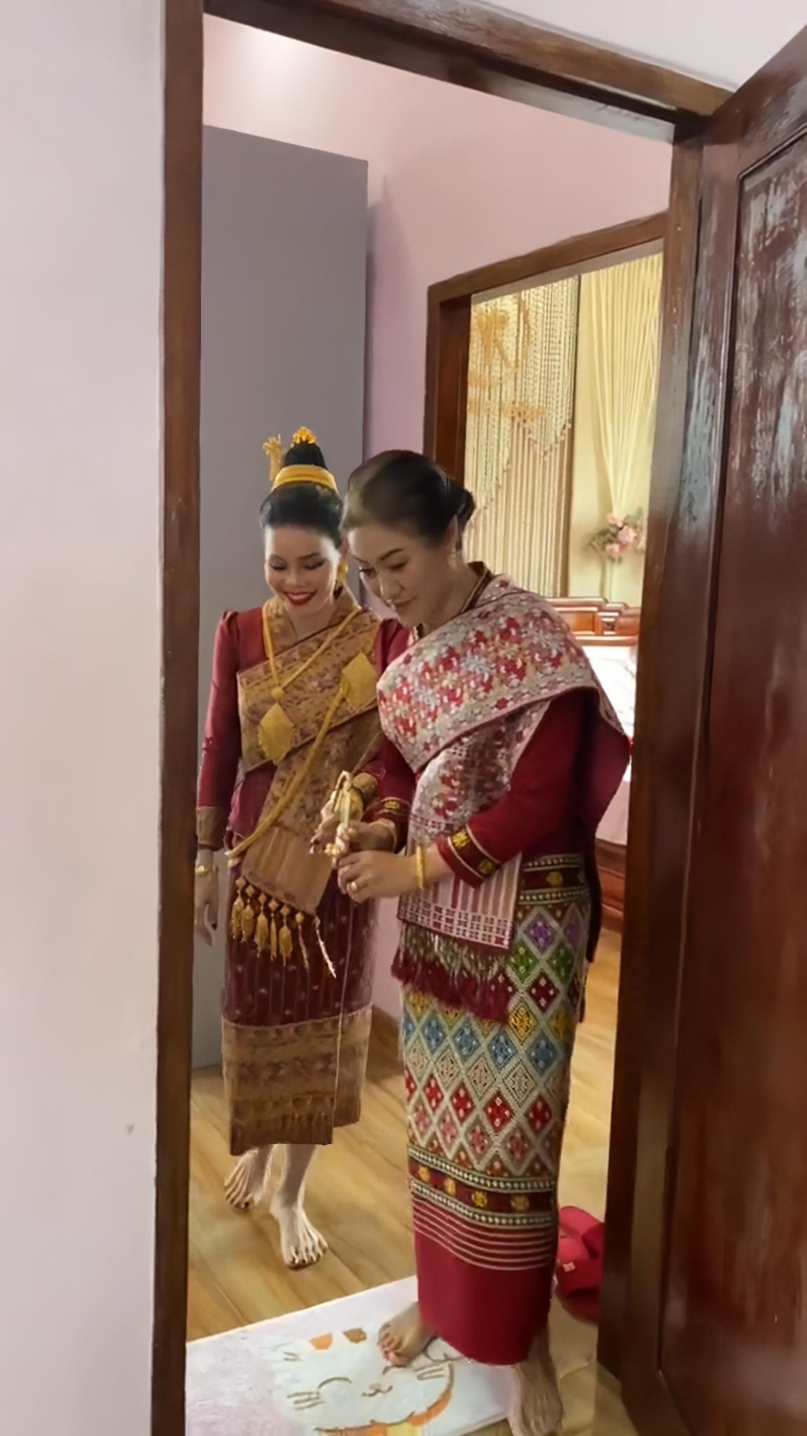 老挝新娘好漂亮～老挝婚礼 老挝 老挝生活 东南亚