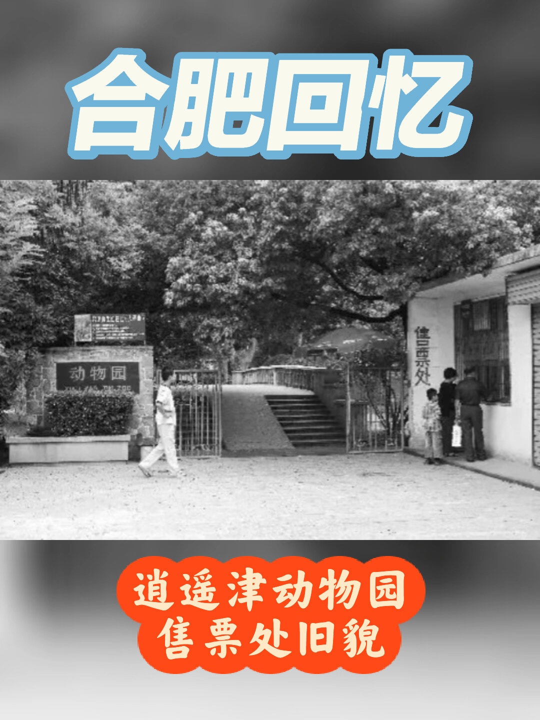 老合肥的回忆|逍遥津动物园售票处旧貌