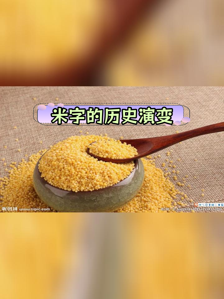 汉字演变揭秘:米字的起源与甲骨文