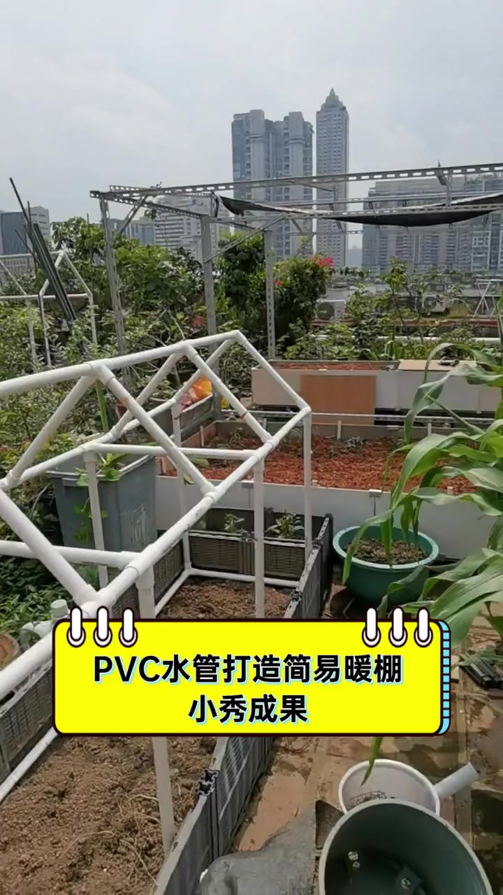 pvc管自制流水景观图片