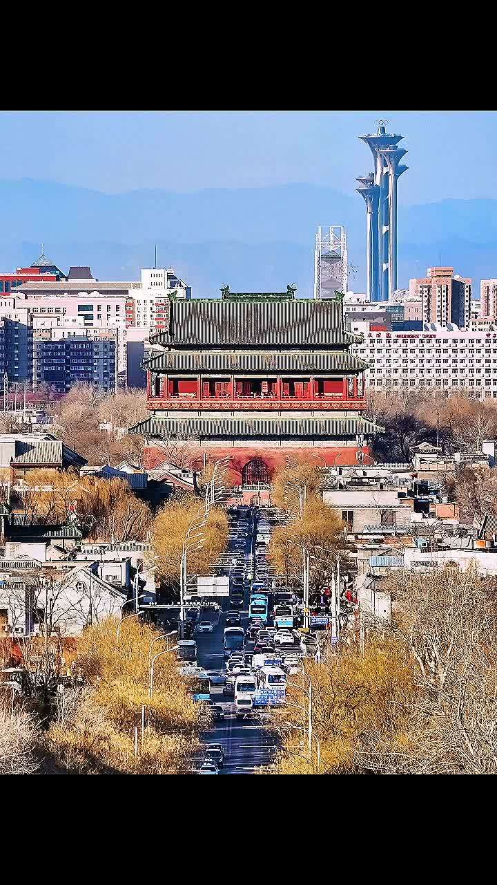 北京街景手机拍的图片图片