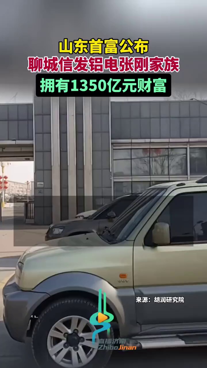 山东首富公布,聊城信发铝电张刚家族,拥有1350亿元财富