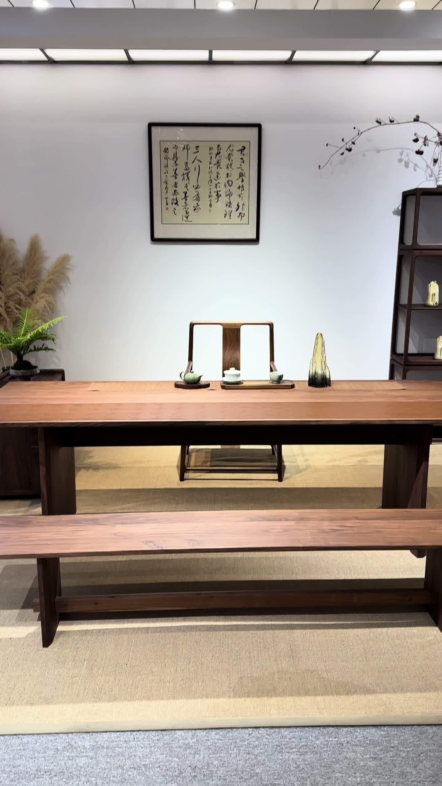 现代简约泡茶台办公室椅禅意茶桌!