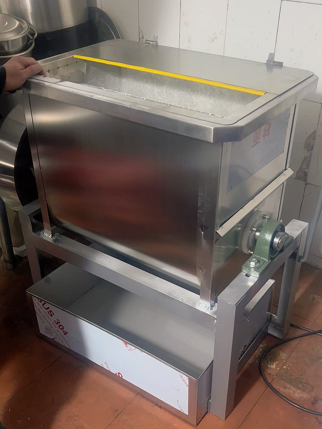 商用不锈钢拌面机 高速拌面 搅拌均匀ce认证