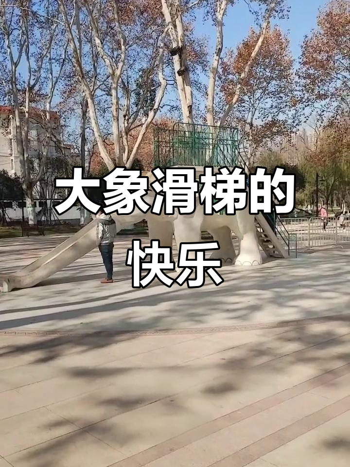 合肥逍遥津大象滑梯,二十多年历史,你玩过吗?