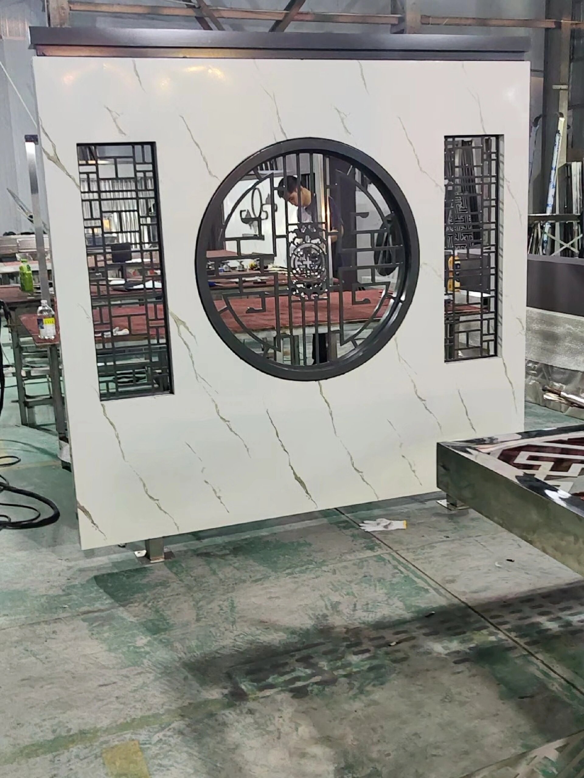 庭院新中式影壁墙