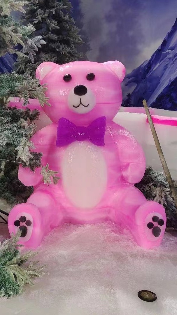 冰雪主题的冰雕设计制作好了,超级好看的冰雕展览
