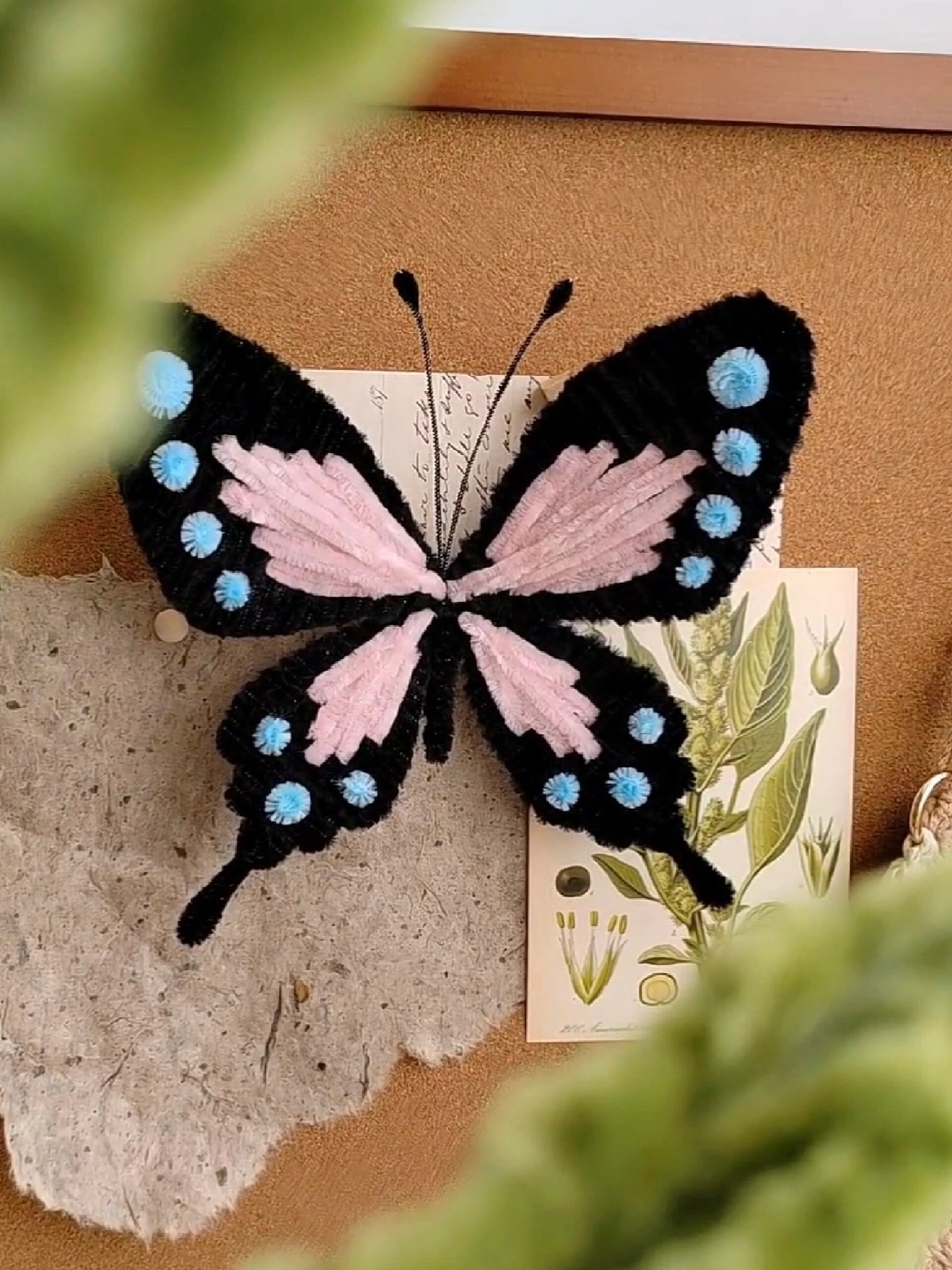 扭扭棒蝴蝶制作过程