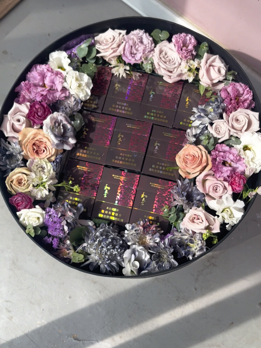 送给男士的香烟花盒