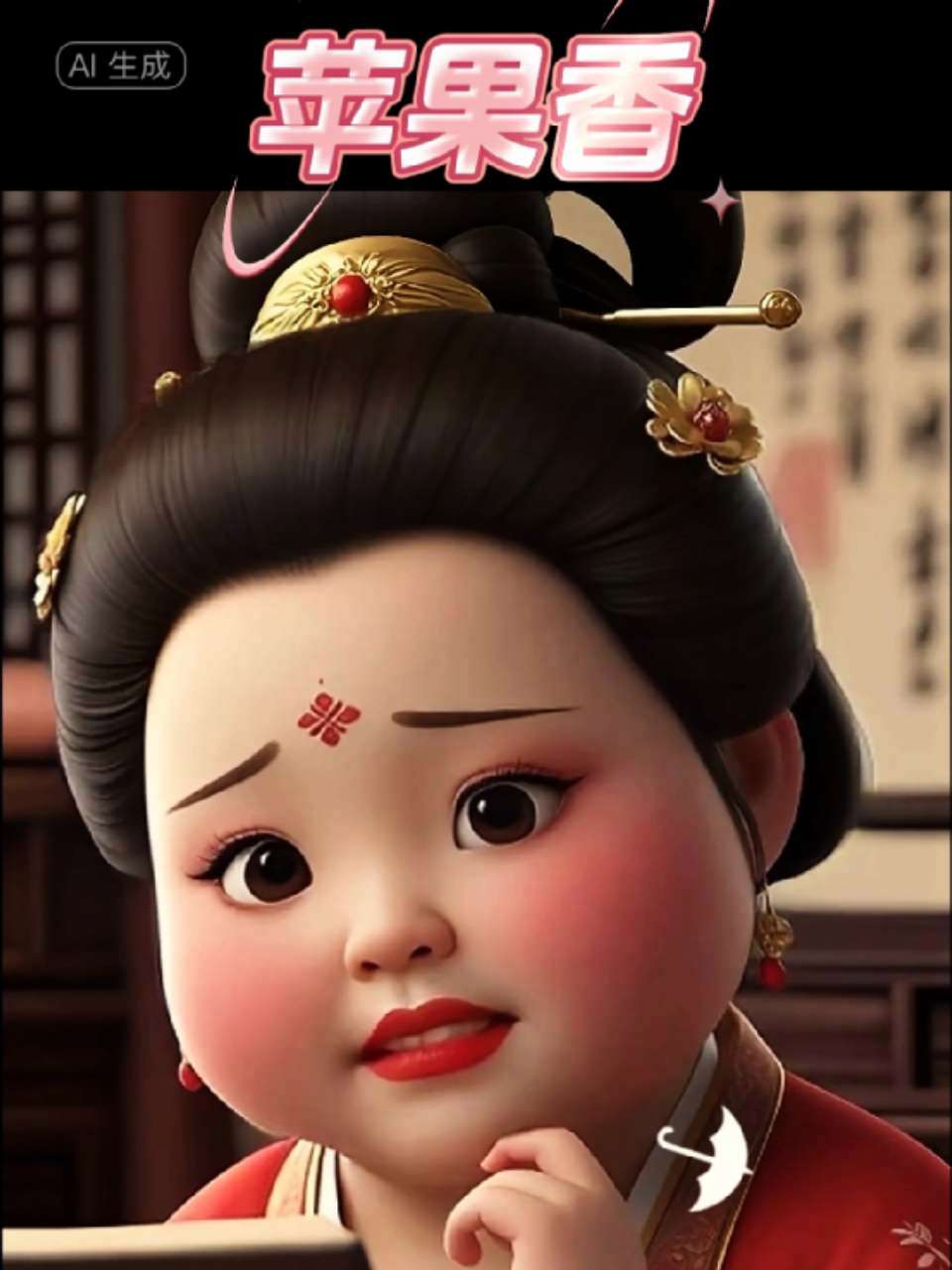 大唐小胖 苹果香 古风美女 搞笑