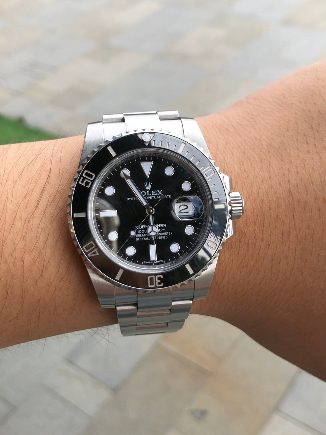 经典永不过时劳力士116610黑水鬼