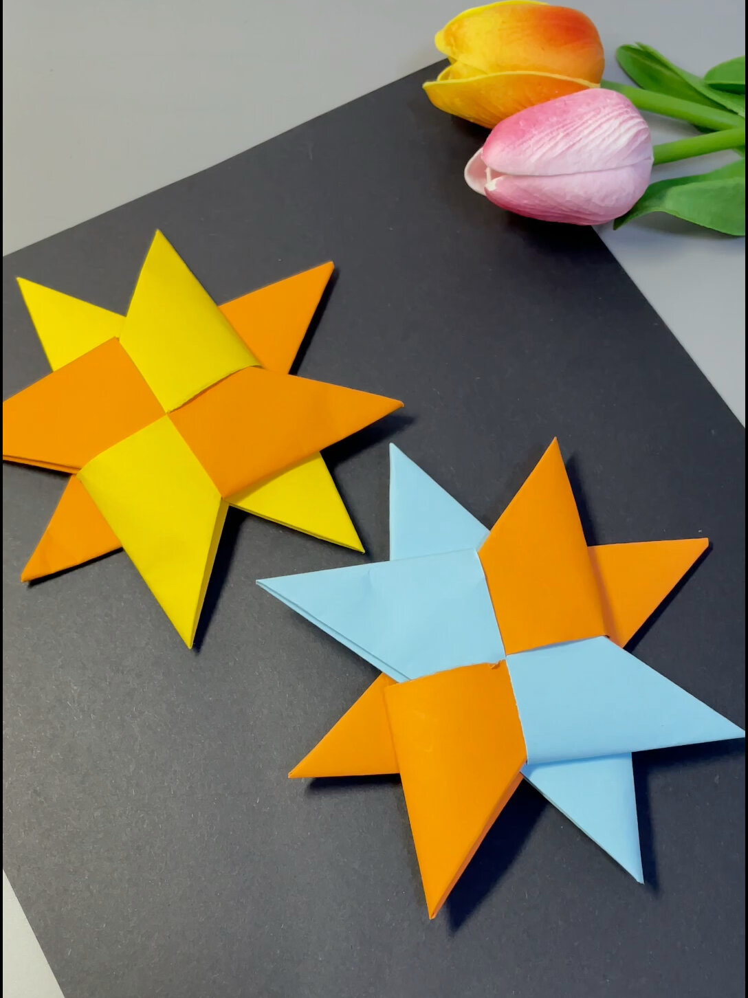 升级版可旋转纸飞镖 简单又好玩