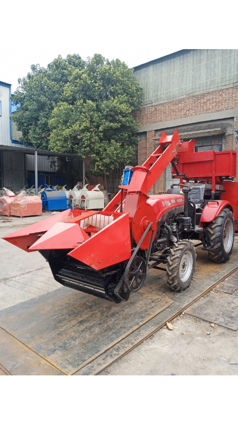 小型两行背负式玉米收割机,整机液压控制,全部螺丝固定-度小视