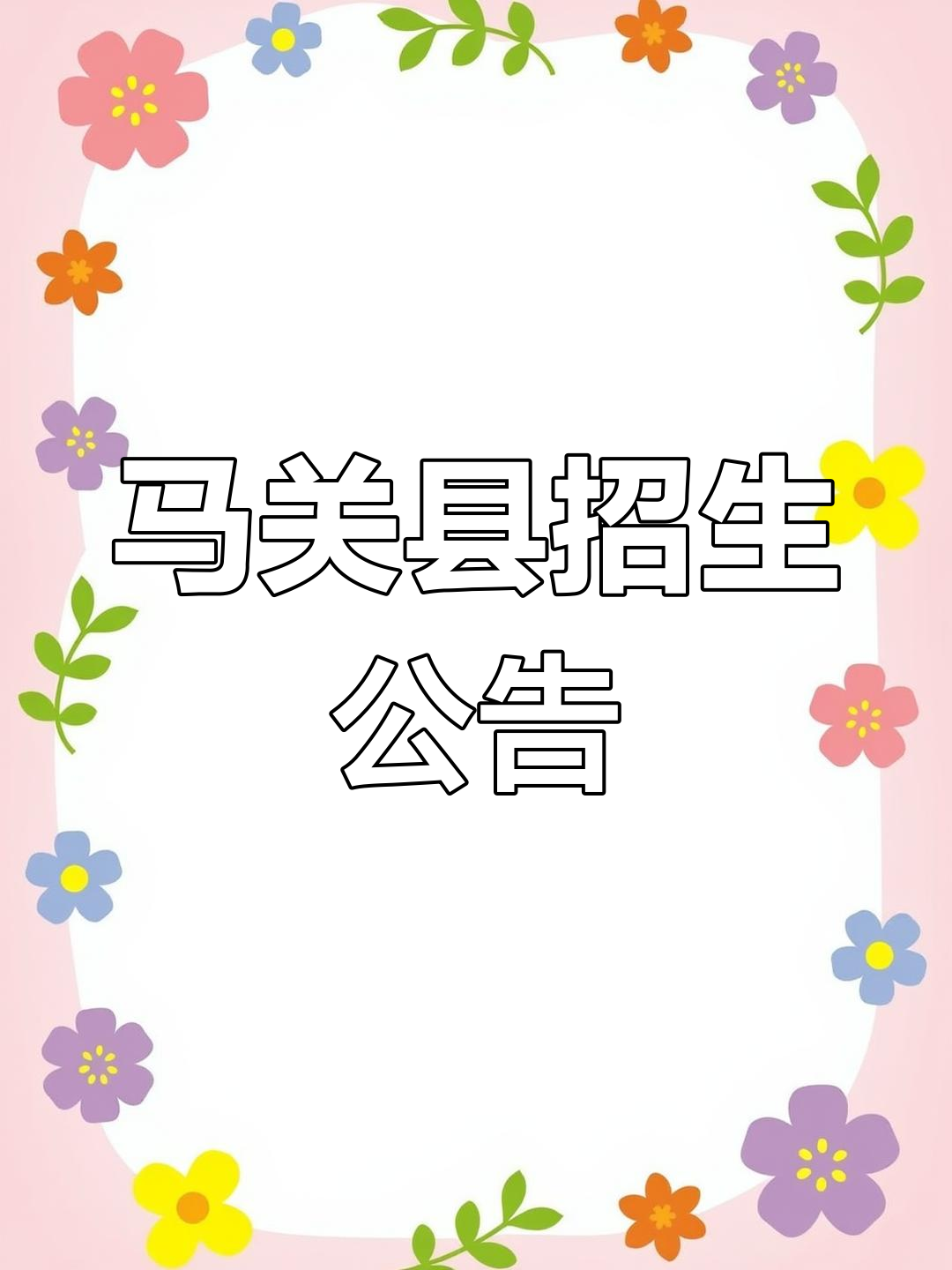 马关县2023年城区中小学新生划片招生政策解读