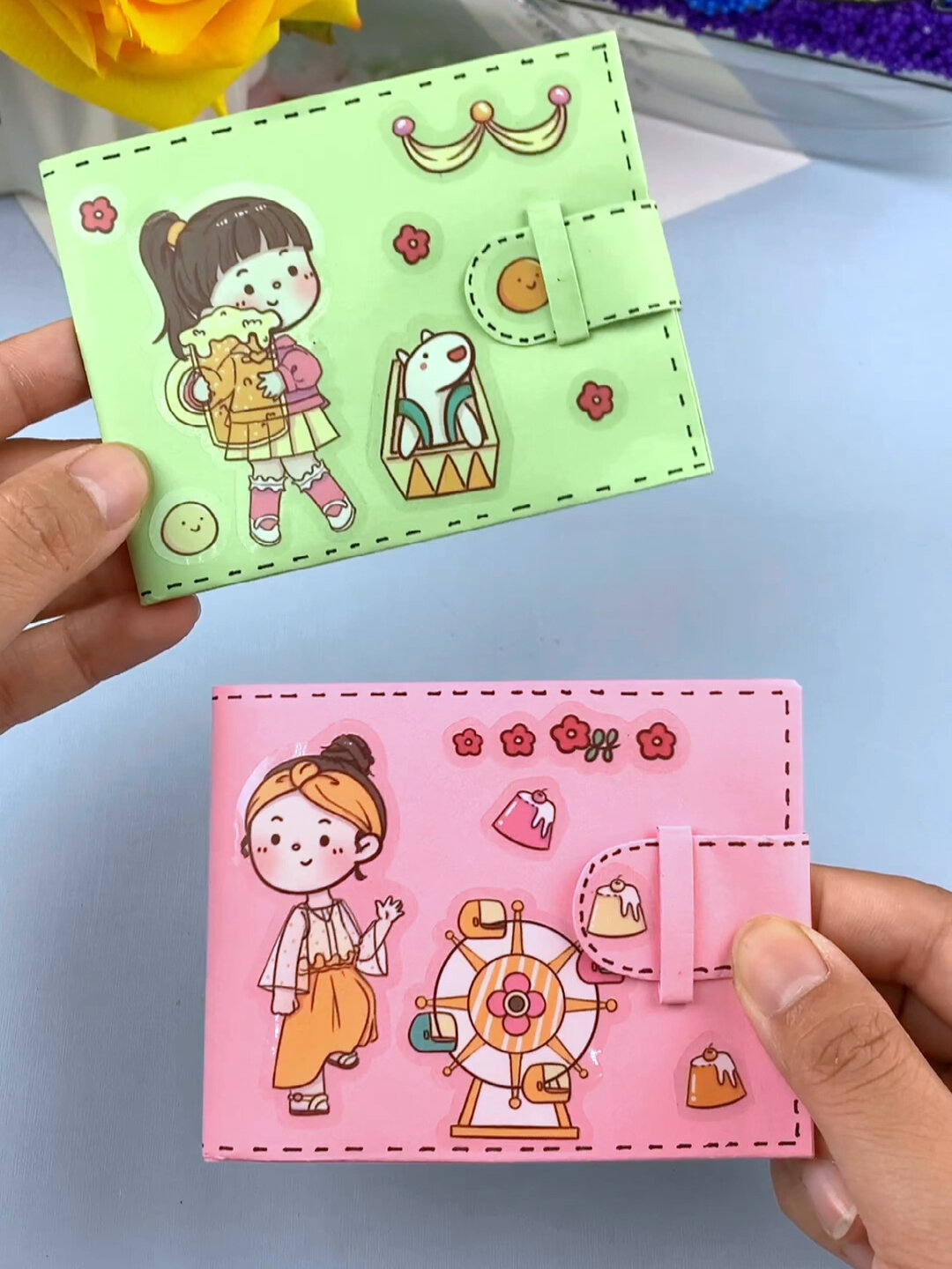 一张纸折的钱包,快跟闺蜜一人一个