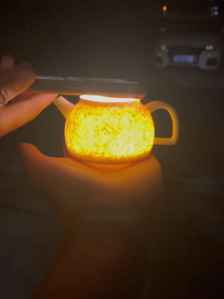 自己做的夜明珠!