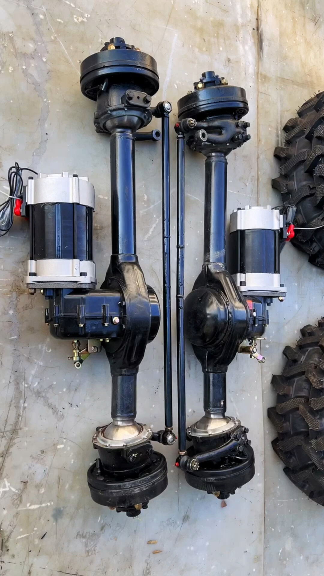 前驱驱动桥前桥,四轮底盘全套配件,四驱车桥