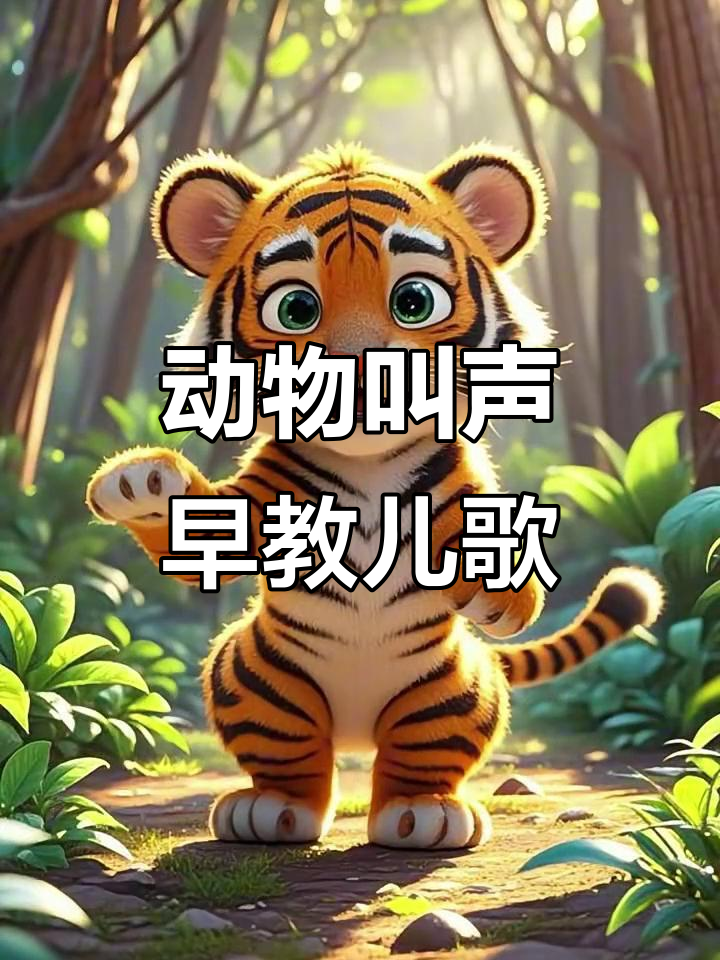 小动物叫声大集合,儿歌启蒙学起来