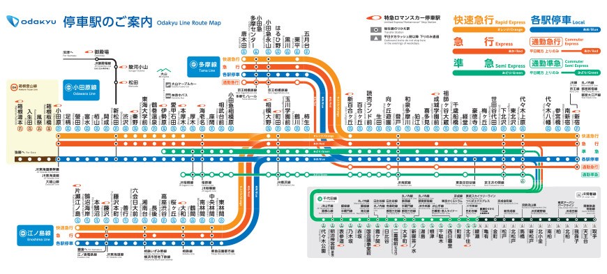 东京公交线路图图片