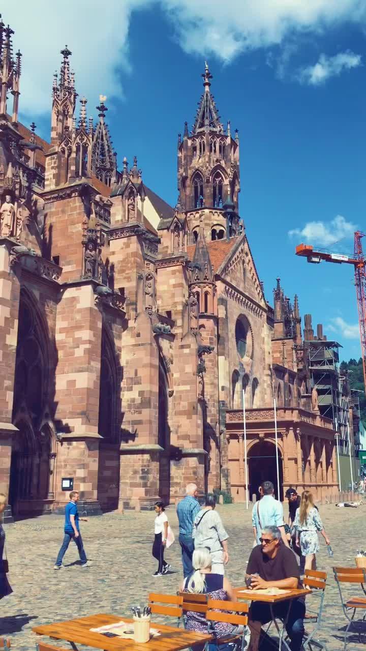 南德巴登-符滕堡州的弗赖堡大教堂-度小视