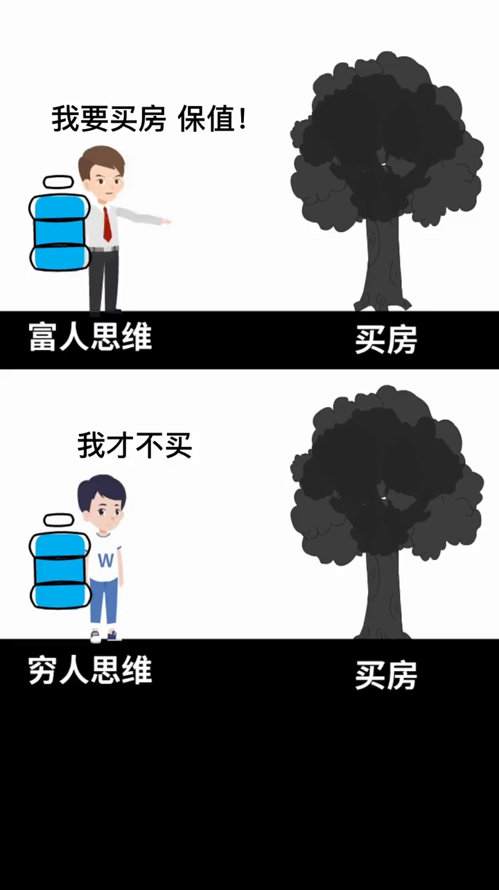 穷人思维和富人思维的区别在哪里?你看懂了吗?