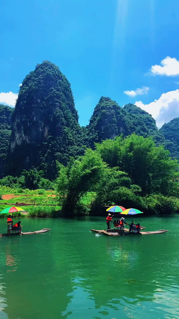 风景真的好美啊,桂林山水