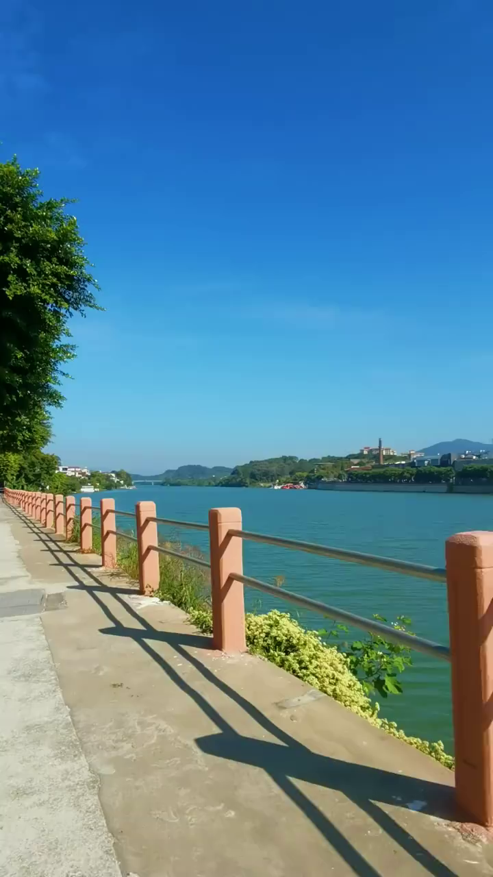 徒步的好地方广州增城增江画廊