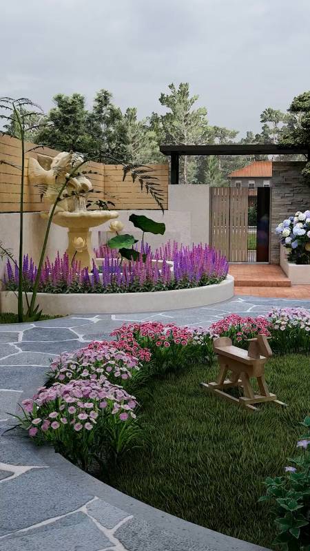 喜欢静谧又温馨的生活,不如做个田园风格小院-度小视