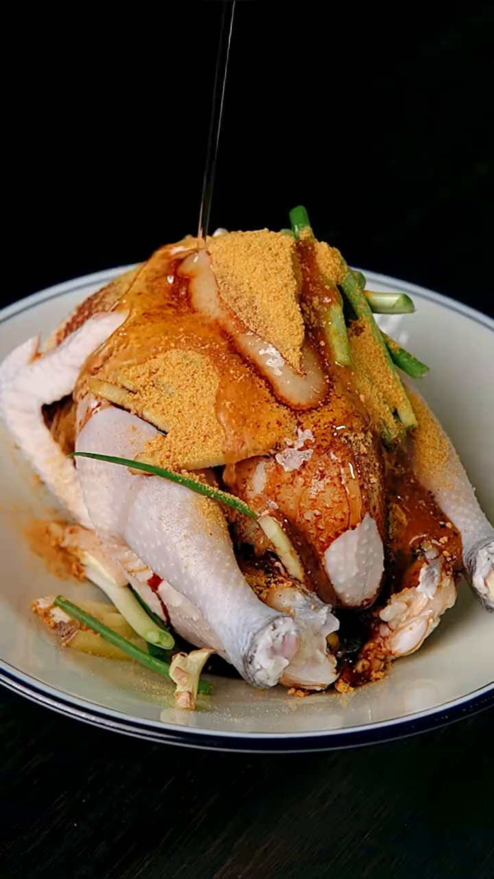 自己在家做的窑鸡叫花鸡太香了做法巨简单