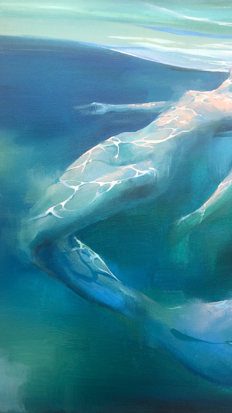 油画入门:美人鱼