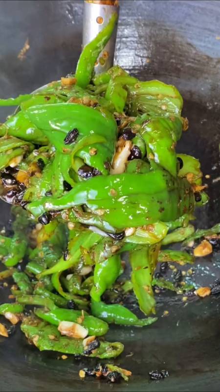 简单好吃下饭豆豉擂辣椒擂辣椒家常菜-度小视