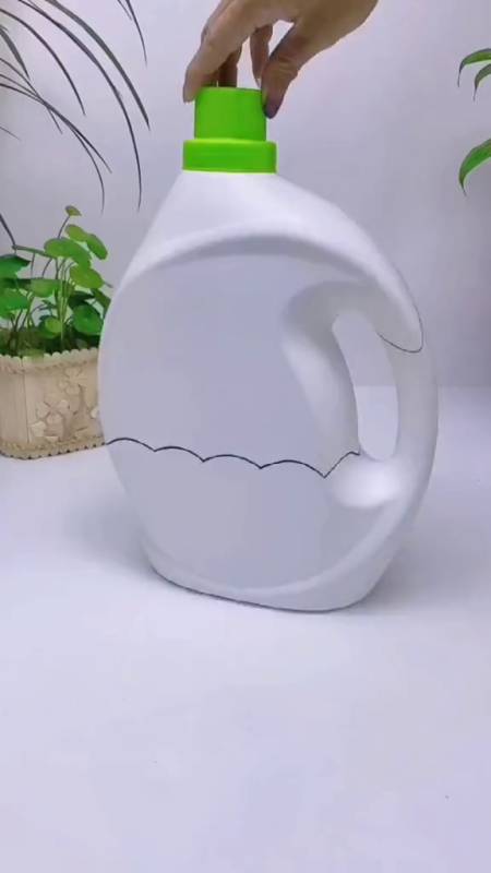 废瓶利用手工自制花盆养花人的乐趣给生活找点乐子花盆-度小视