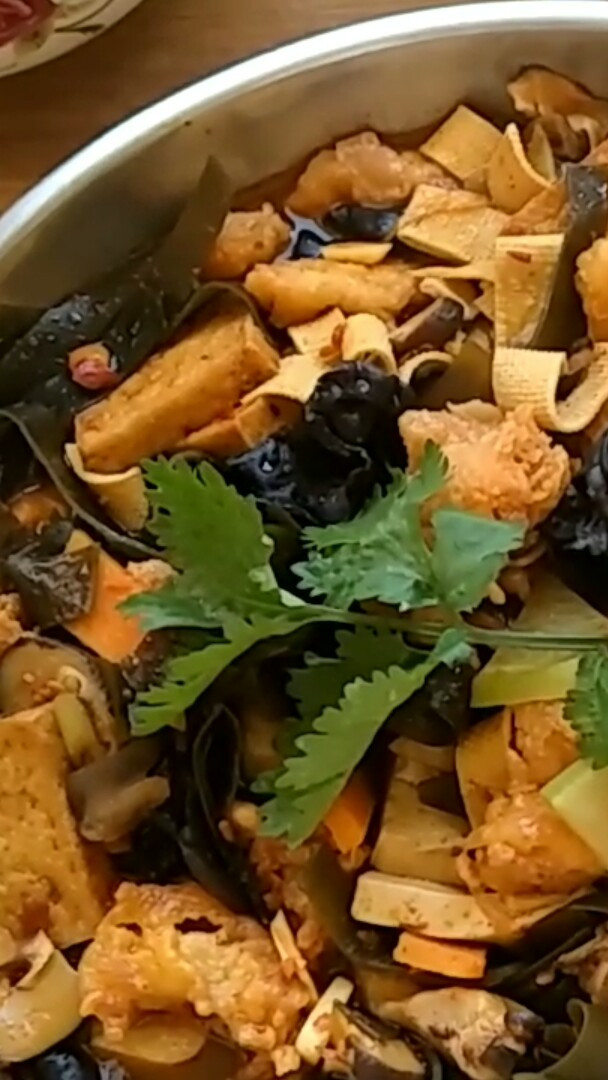 李鸿章大烩菜。没有海鲜怎么做出海鲜的味道