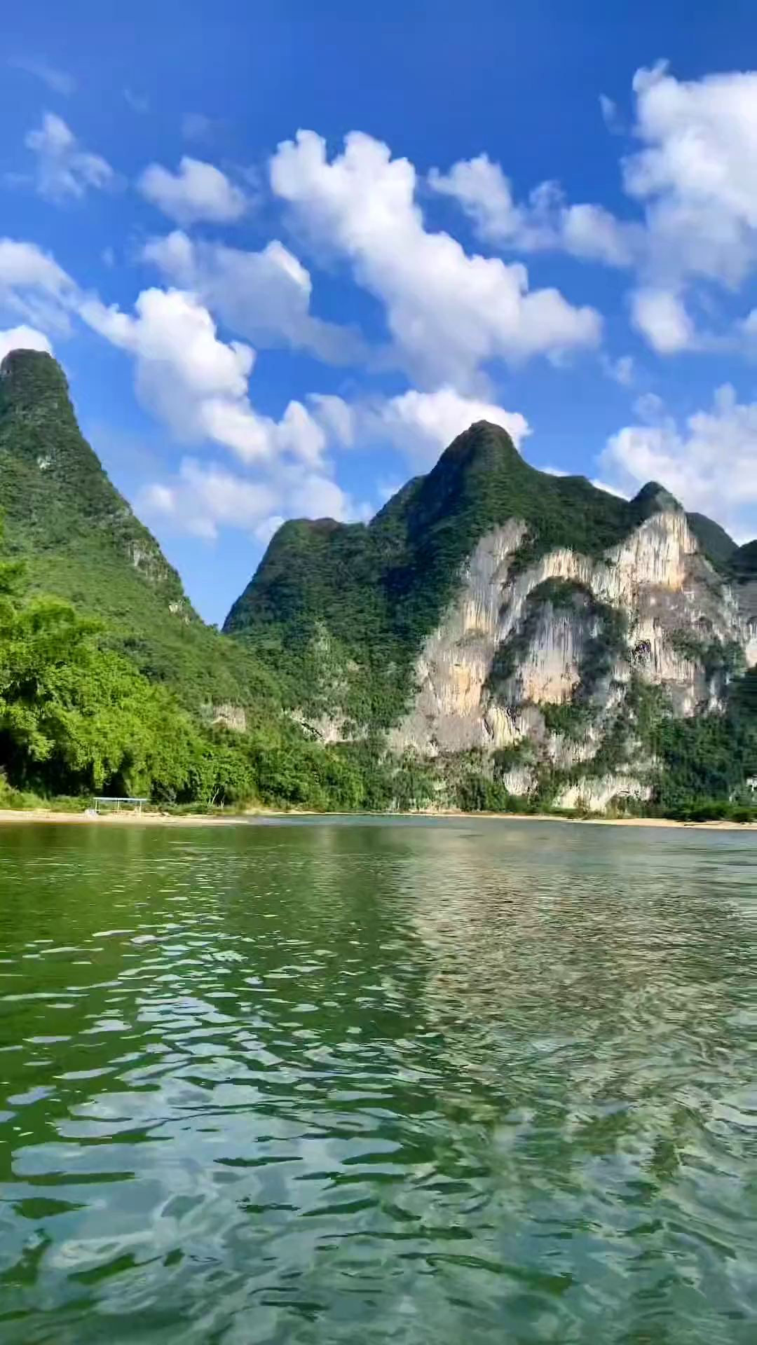 传说中的漓江九马画山