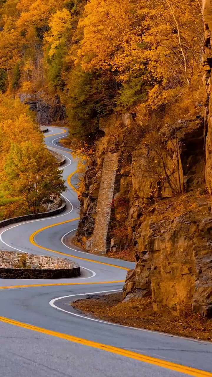 有一种美,叫秋天的公路,醉入秋天的童话