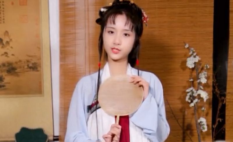 汉服美女:九拜中的稽首——古代最隆重的跪拜礼,文化,艺术,好看视频