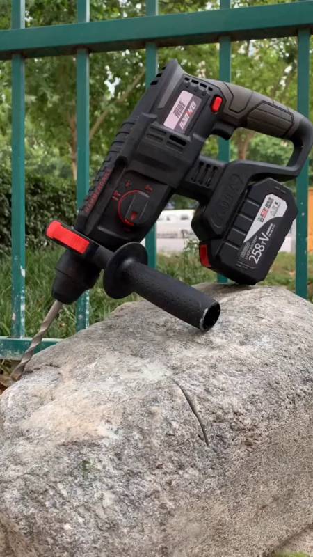 南威无刷锂电电锤,一机多用,三种功能,满足不同需求-度小视